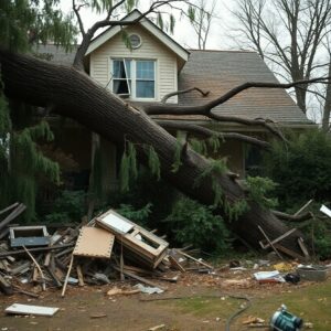 Fallen Tree Insurance Claim - Public Adjuster help NC