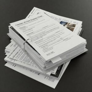 Fallen Tree Insurance Claim Docs