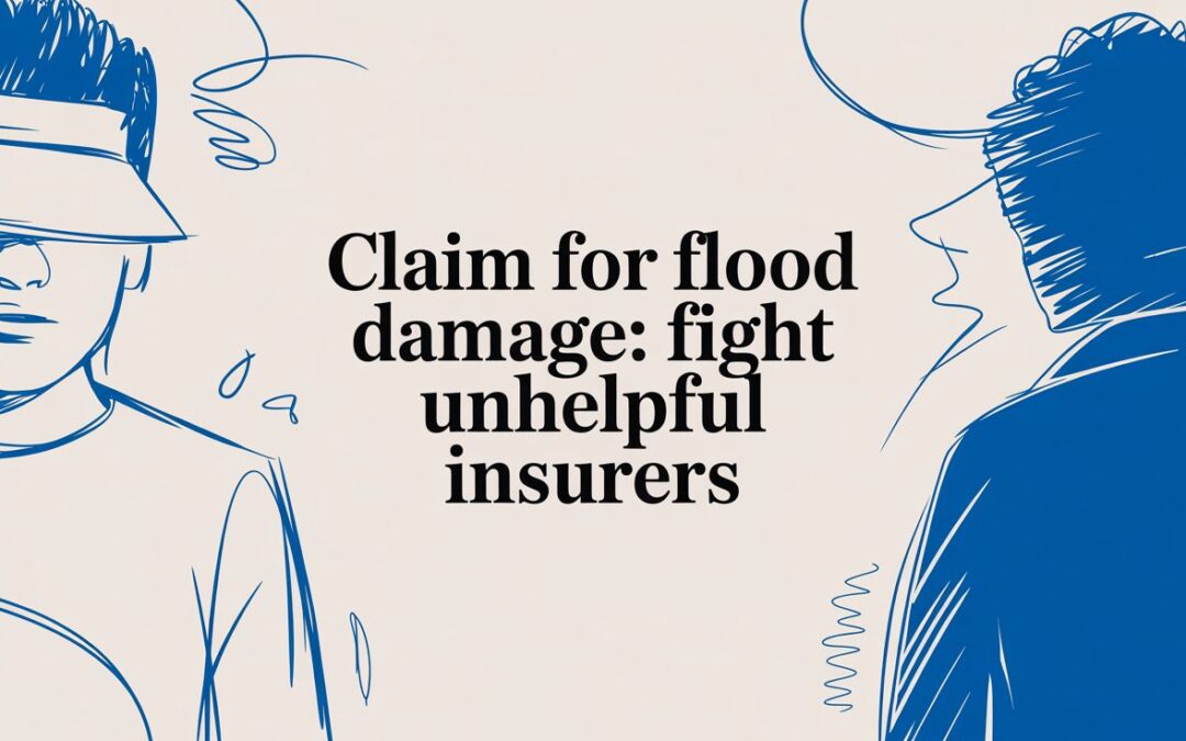 How to Dispute a Denied or Underpaid Claim for Flood Damage