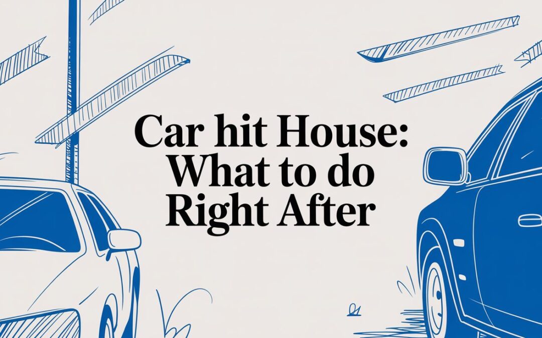 What to Do When You Have A Car Hit House And Your Insurer Won’t Pay