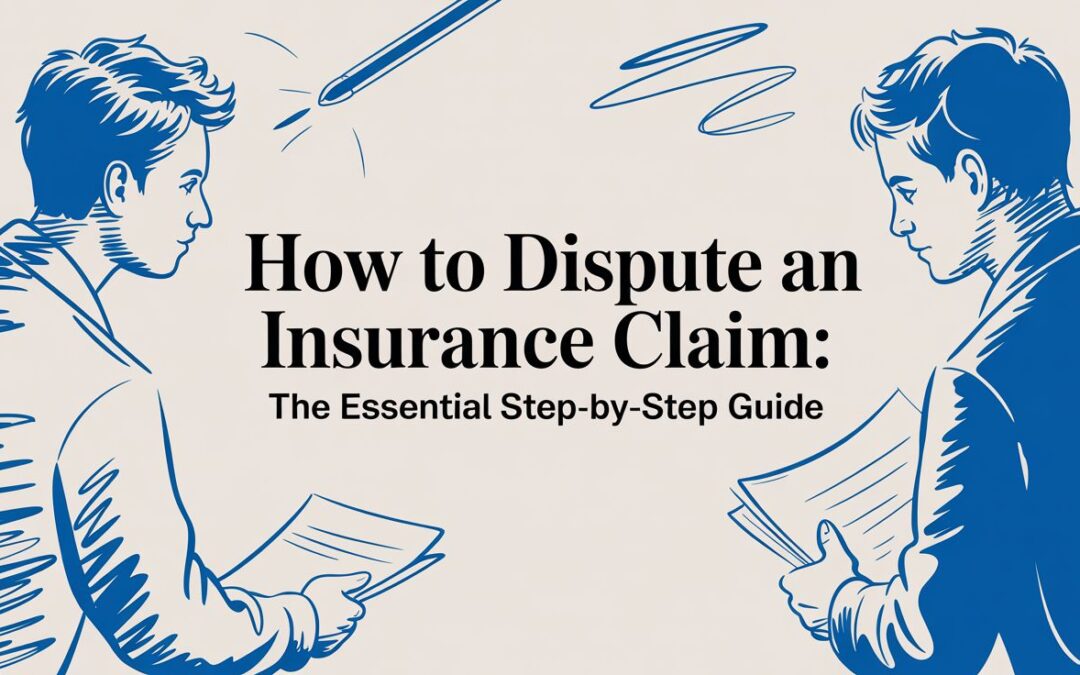 How to Dispute an Insurance Claim: Fighting Back Against a Lowball Offer or Denial