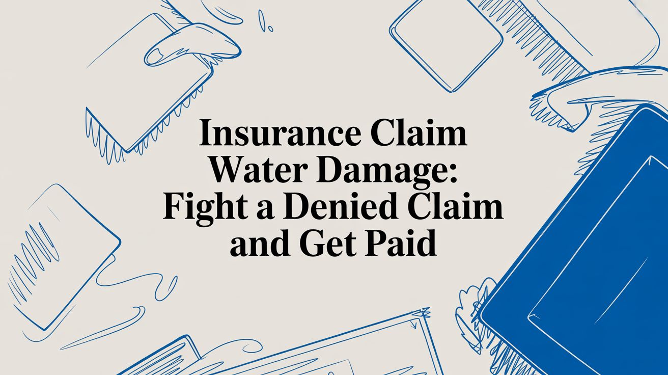 Gallery Detail: Insurance Claim Water Damage Fight A Denied Claim And Get