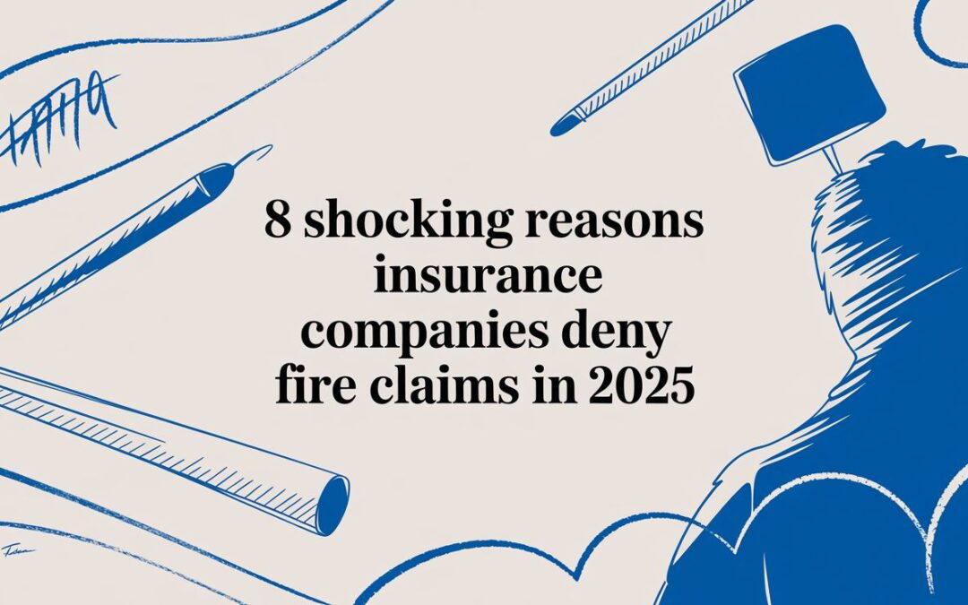 8 Shocking Reasons Insurance Companies Deny Fire Claims in 2025