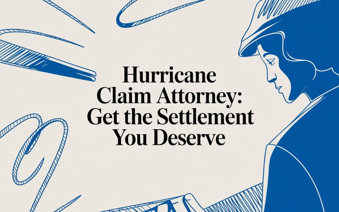 Hurricane Claim Attorney: How to Fight a Denied or Lowballed Settlement
