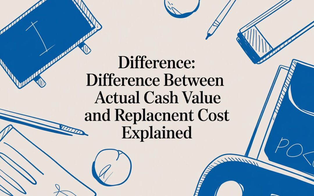 Claim Dispute Help: The Difference Between Actual Cash Value and Replacement Cost