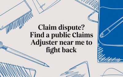 Claim Dispute? Find a Public Claims Adjuster Near Me to Fight Back