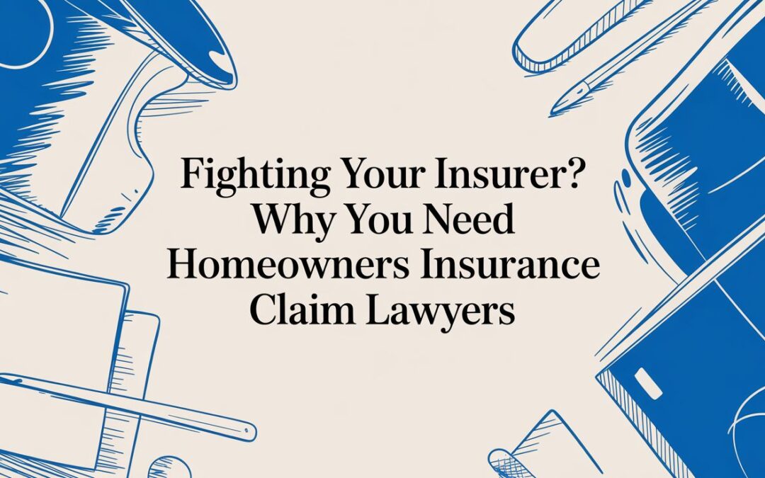 Claim Denied? How Homeowners Insurance Claim Lawyers Can Help You Fight Back