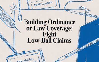 Building Ordinance or Law Coverage: Fight Low-Ball Claims