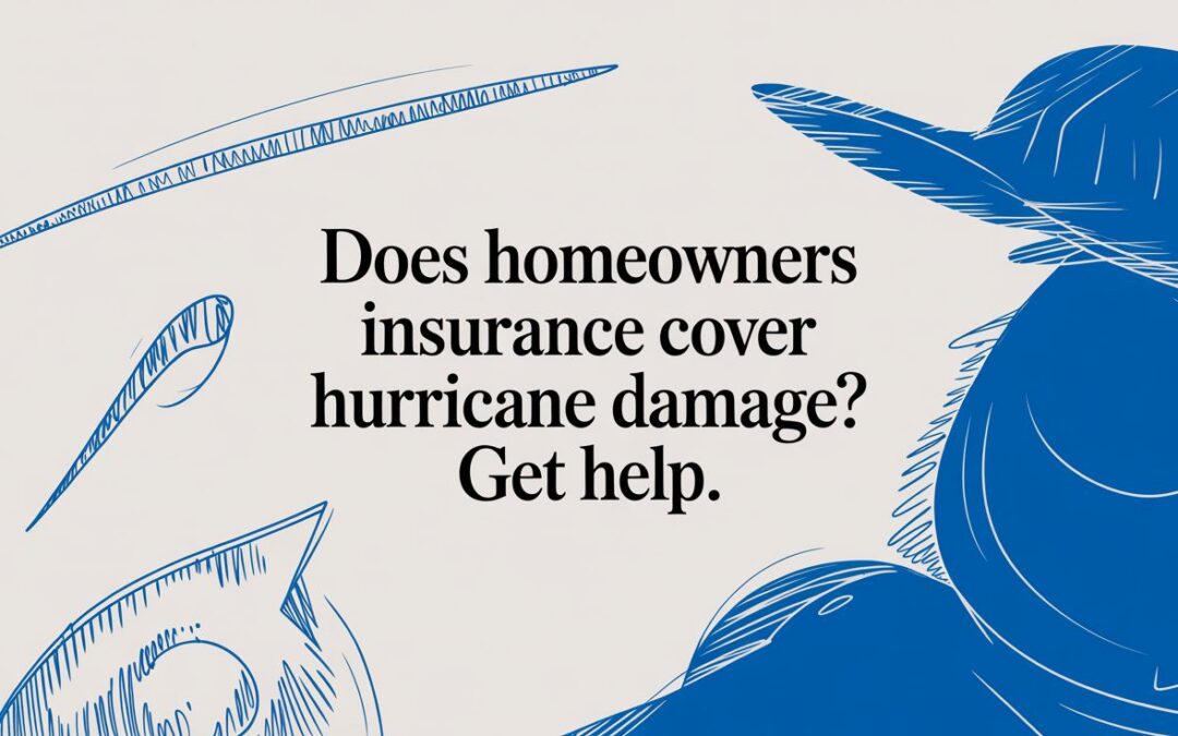 Does Homeowners Insurance Cover Hurricane Damage? Get Help.