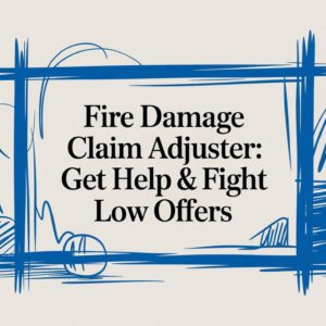 Fire Damage Claim Adjuster NC: Fire Claim Help