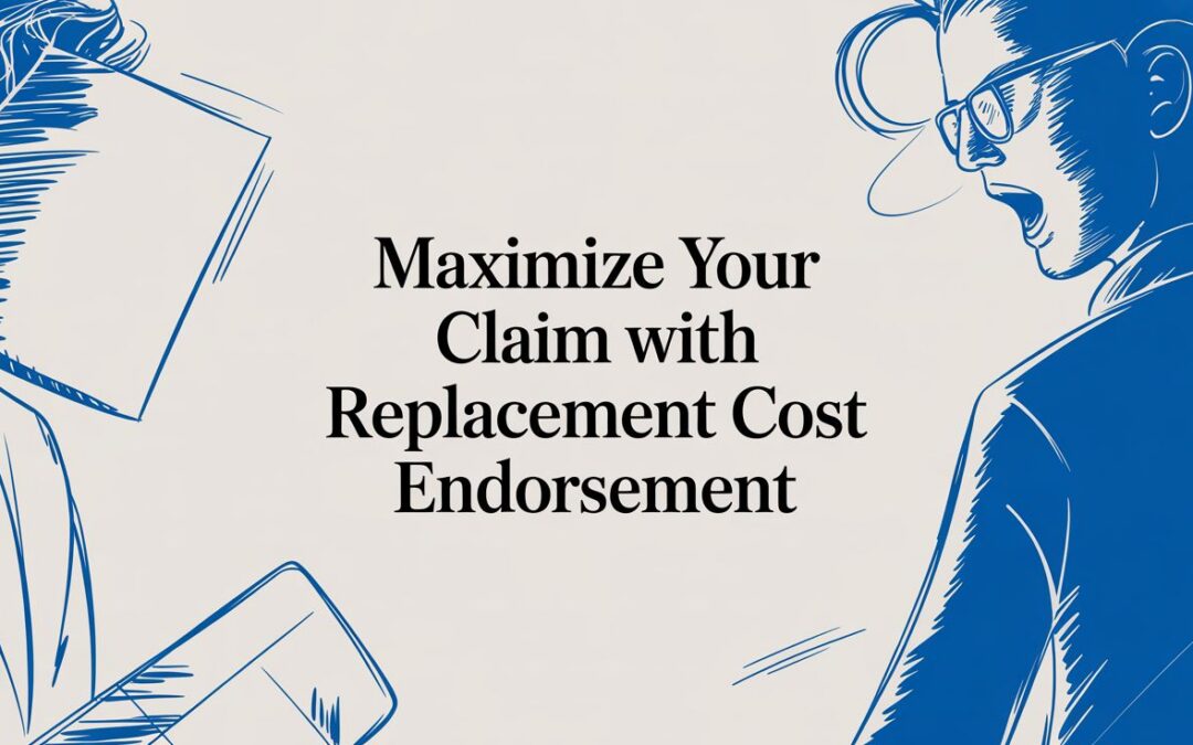 Maximize Your Claim with Replacement Cost Endorsement