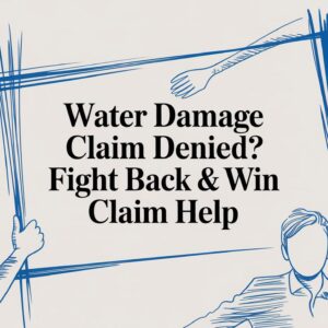 Water Damage Claim Denied?