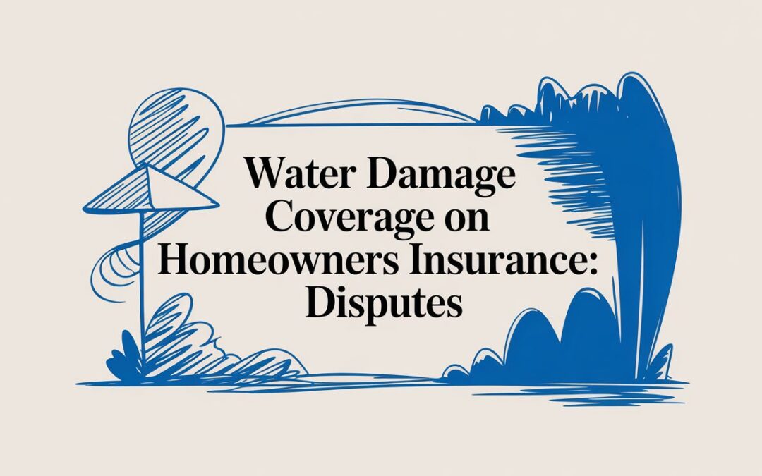 Water Damage Coverage on Homeowners Insurance: Disputes