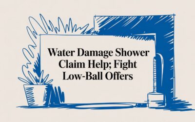 Water Damage Shower Claim Help