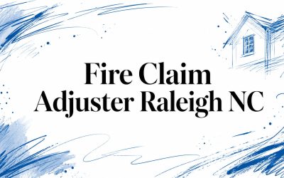 Fire Claim Adjuster Raleigh NC