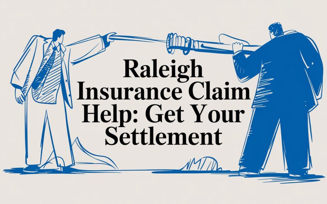 Raleigh Insurance Claim Help: Get Your Settlement