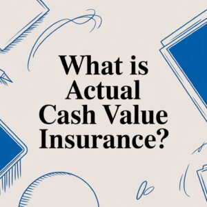 What Is Actual Cash Value Insurance?