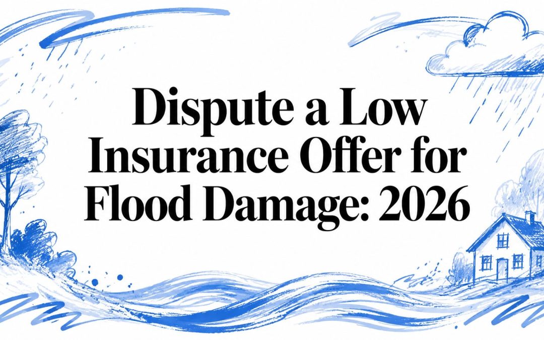 Dispute a Low Insurance Offer for Flood Damage: 2026