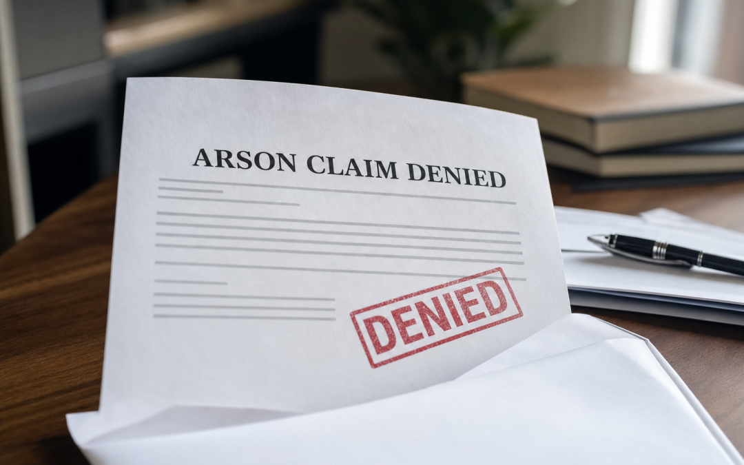 Arson Claim Denial? The Burden of Proof Is on Insurers