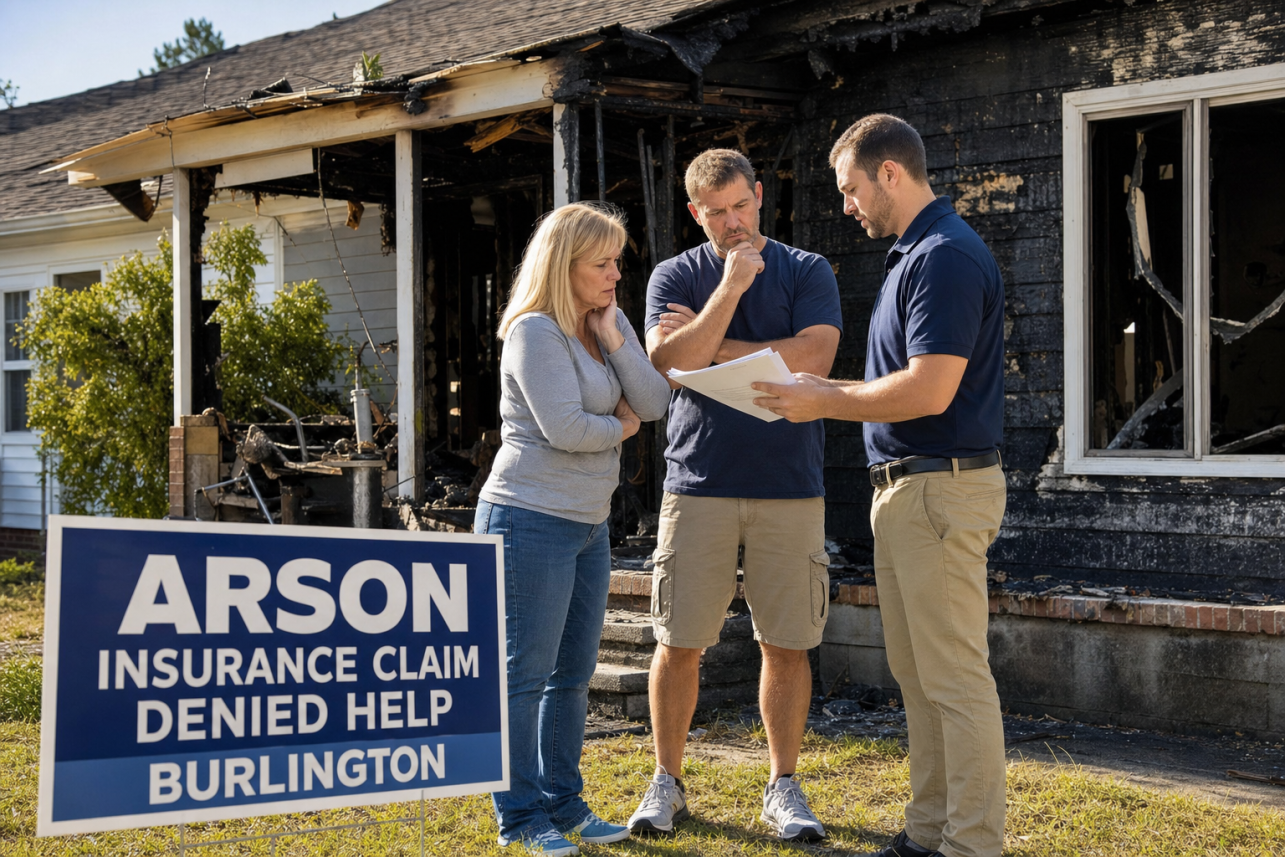 Arson Insurance Claim Denied Help Burlington — What is my fire claim actually worth — and what does fighting the denial cost me?. A total or near-total fire loss in Alamance County can involve the dwelling,.