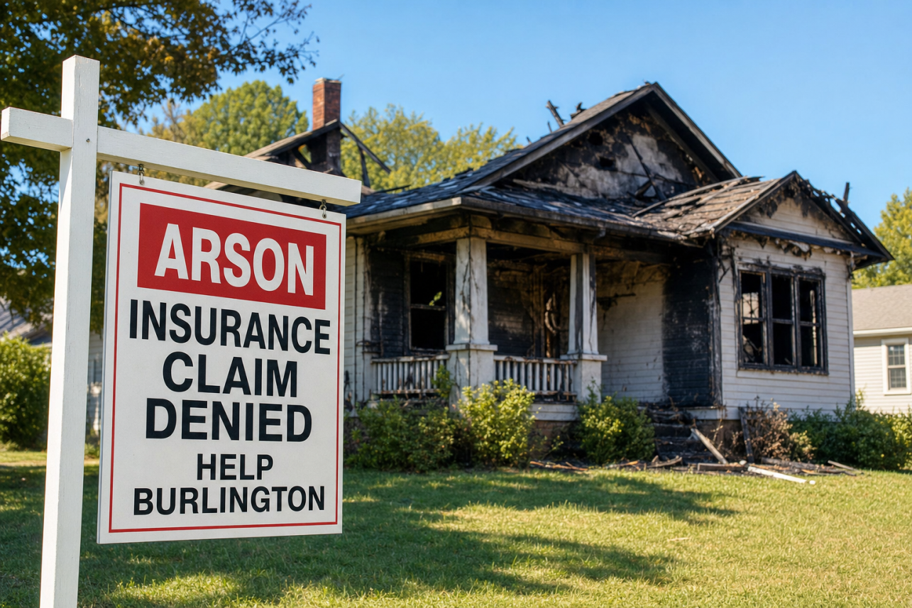 Arson Insurance Claim Denied Help Burlington — My insurer denied my fire claim and accused me of arson. Where can I get arson insurance claim denied help Burlington homeowners can actually trust?.