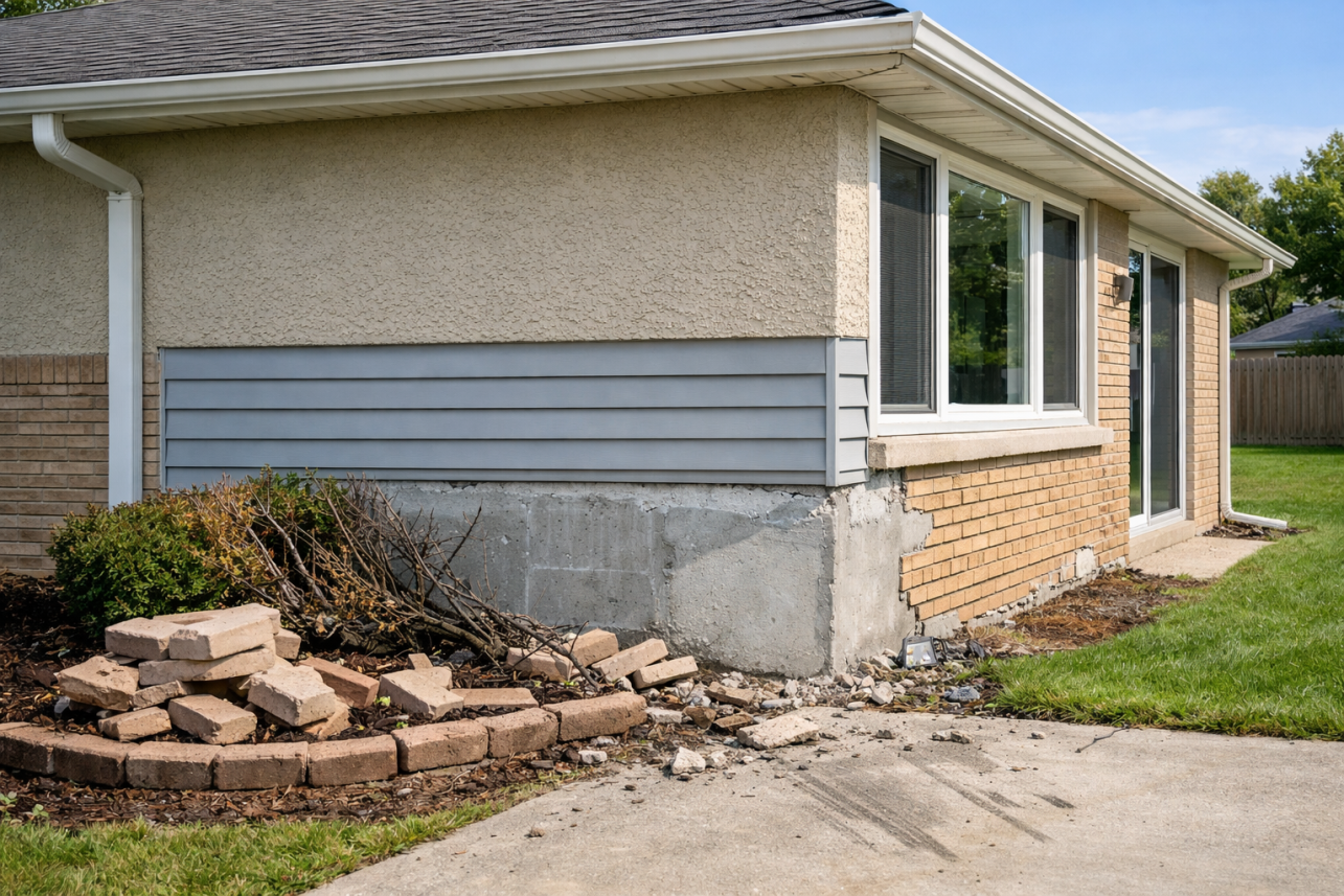 Car Hits Home Claim