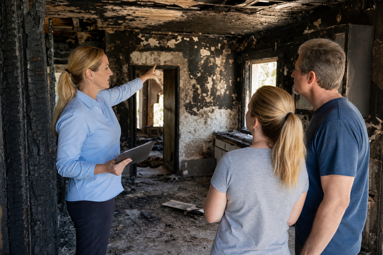 Fire Damage Public Adjuster Burlington, NC — My fire claim was underpaid. Can a public adjuster in Burlington still help after I've already received a settlement check?.