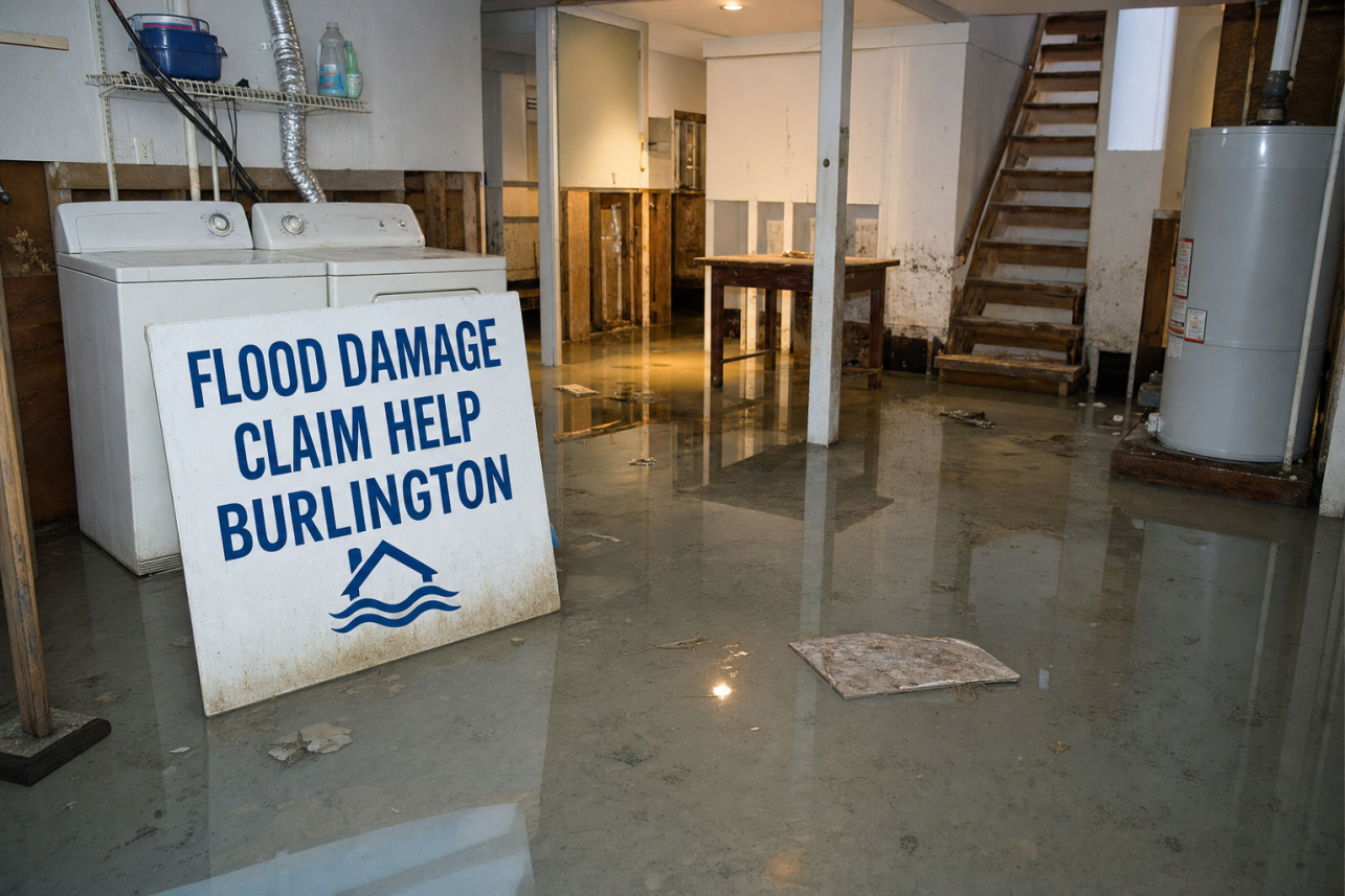 Flood Damage Claim Help Burlington, NC — Flood damage claim help Burlington services for local customers.