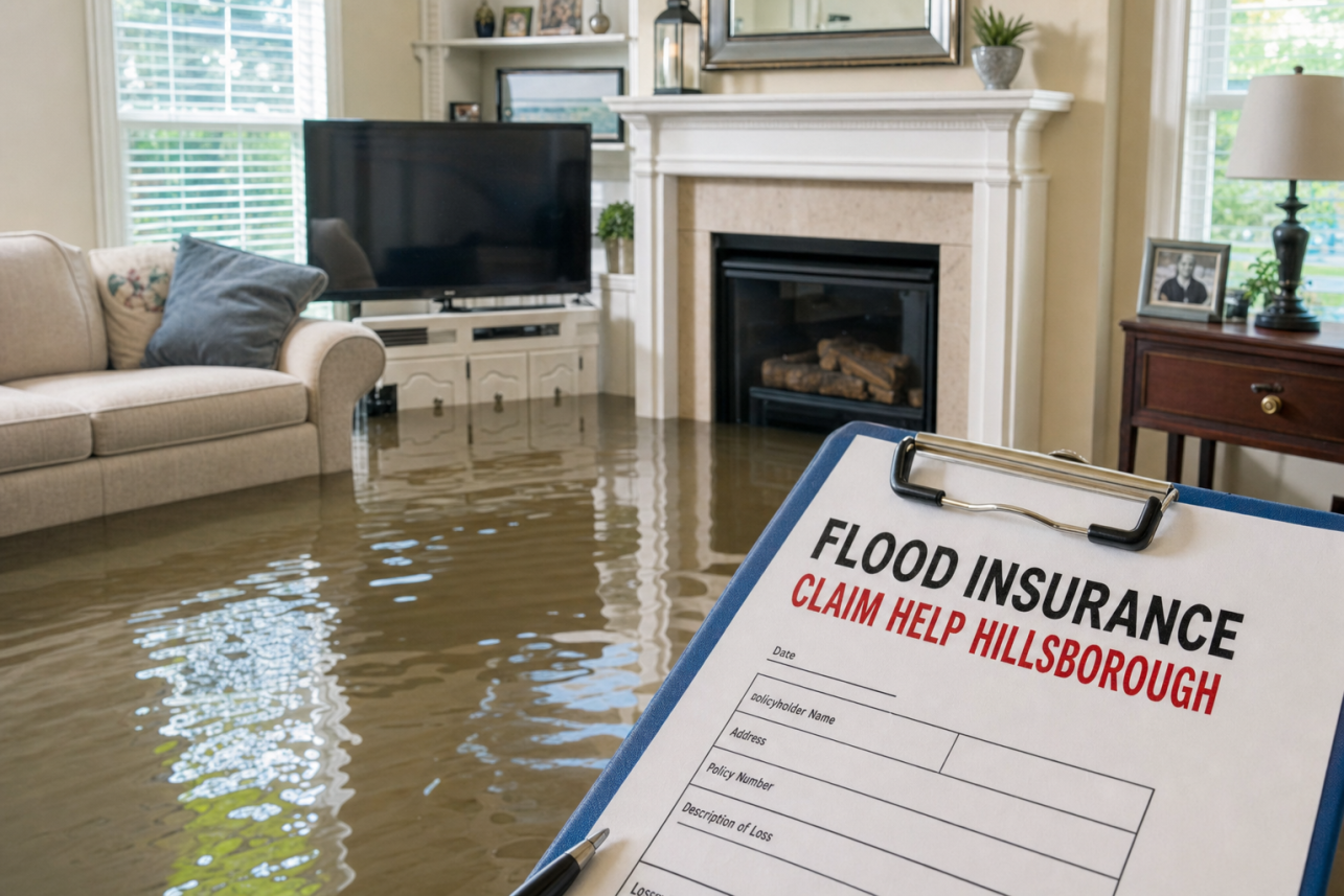 Flood Insurance Claim Help Hillsborough — Flood insurance claim help Hillsborough services for local customers.