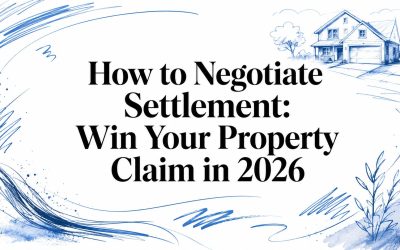 How to Negotiate Settlement: Win Your Property Claim in 2026