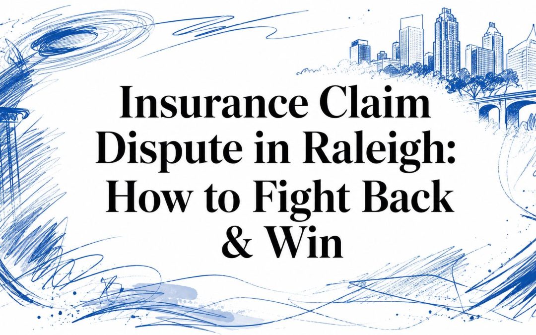 Insurance Claim Dispute in Raleigh: How to Fight Back & Win