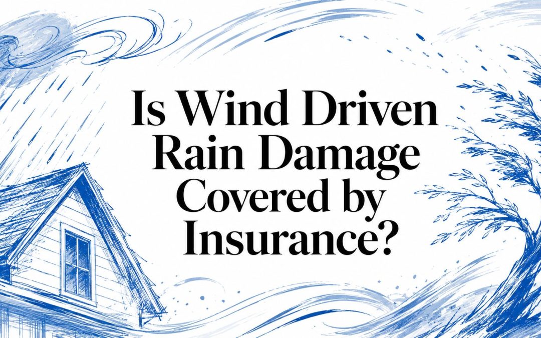 Is Wind Driven Rain Damage Covered by Insurance?