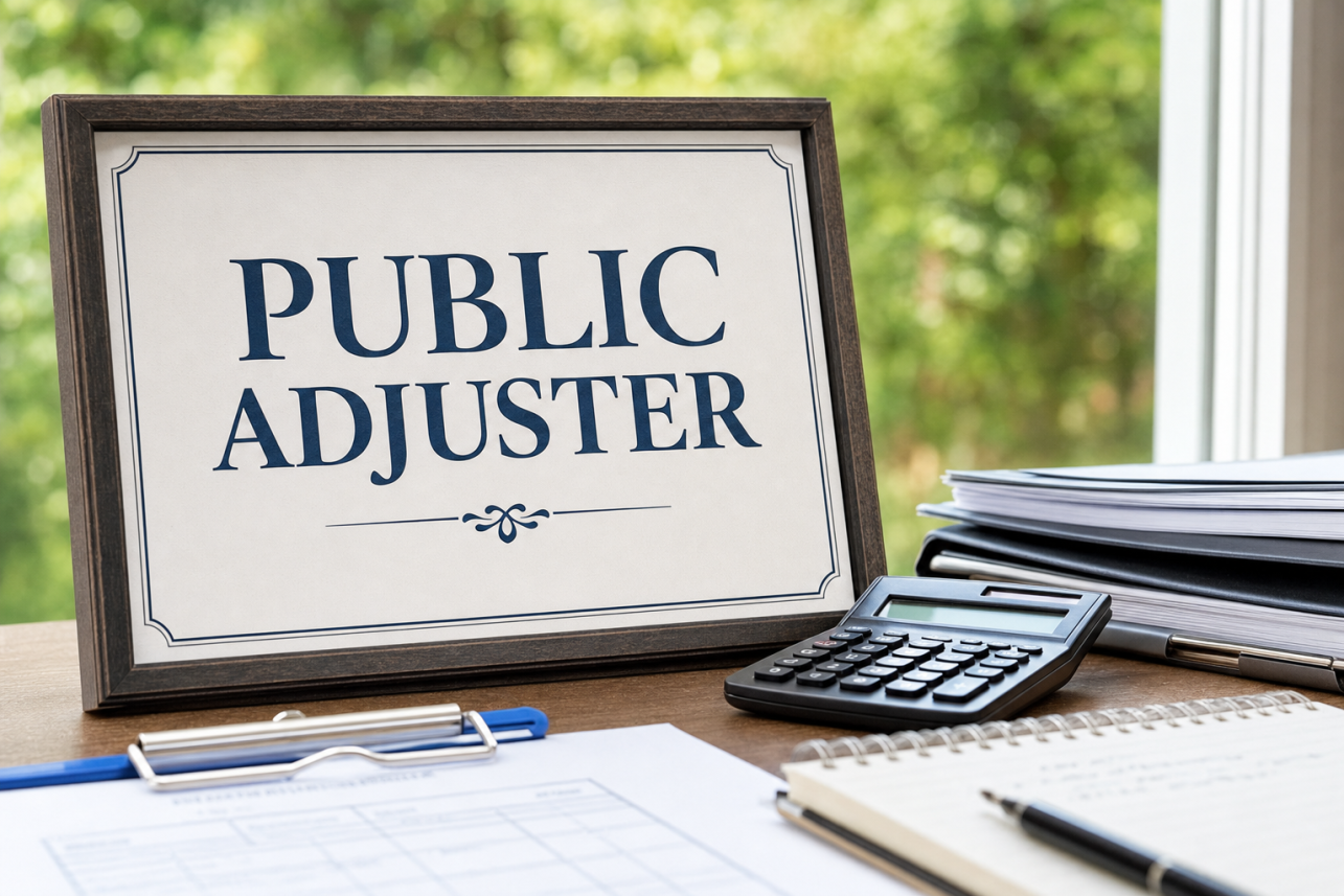Public Adjuster Bear Creek, NC — What does a public adjuster Bear Creek NC homeowners can hire actually do for me?.