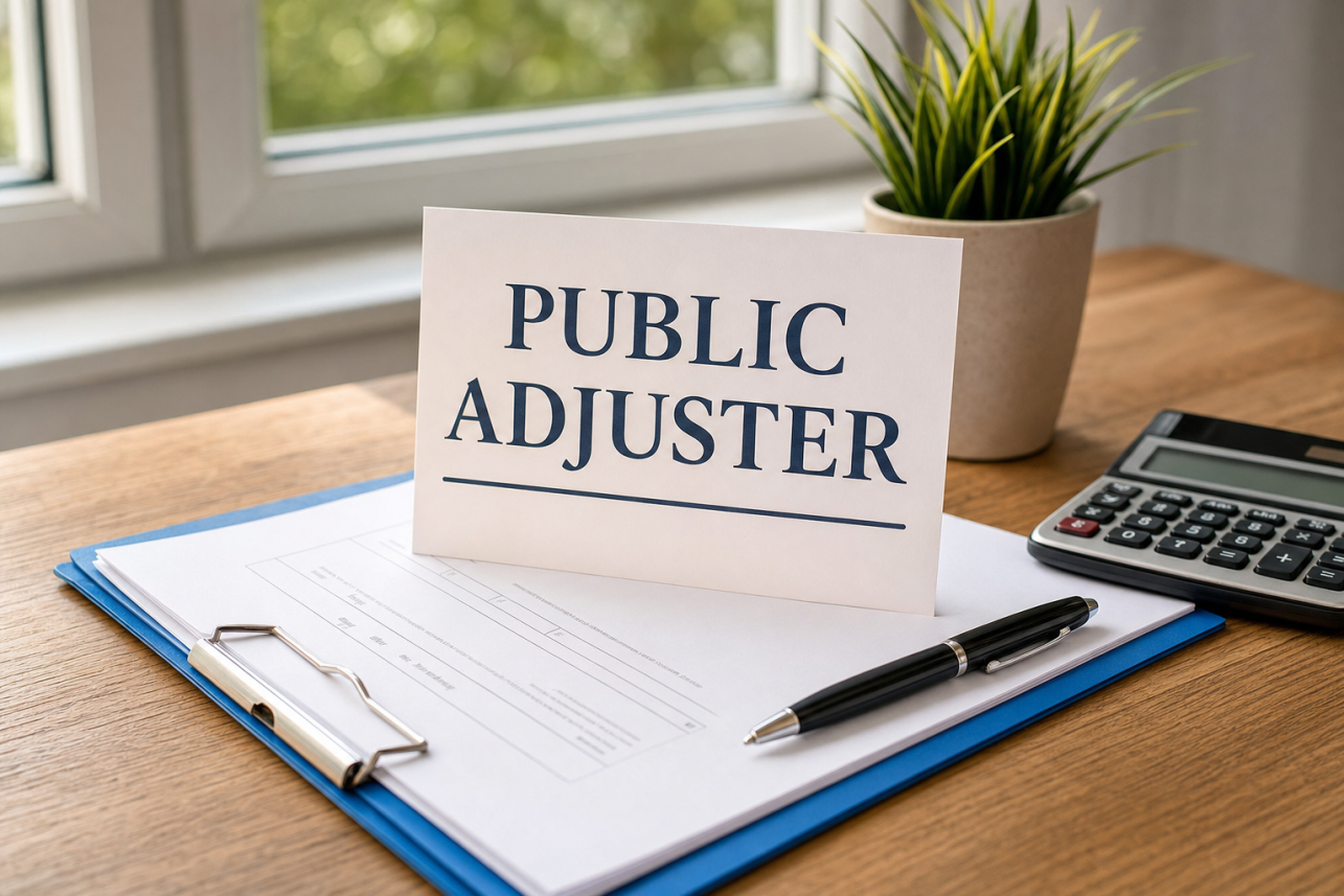 Public Adjuster Bennett, NC — What does a public adjuster Bennett NC homeowners can hire actually do for my insurance claim?.