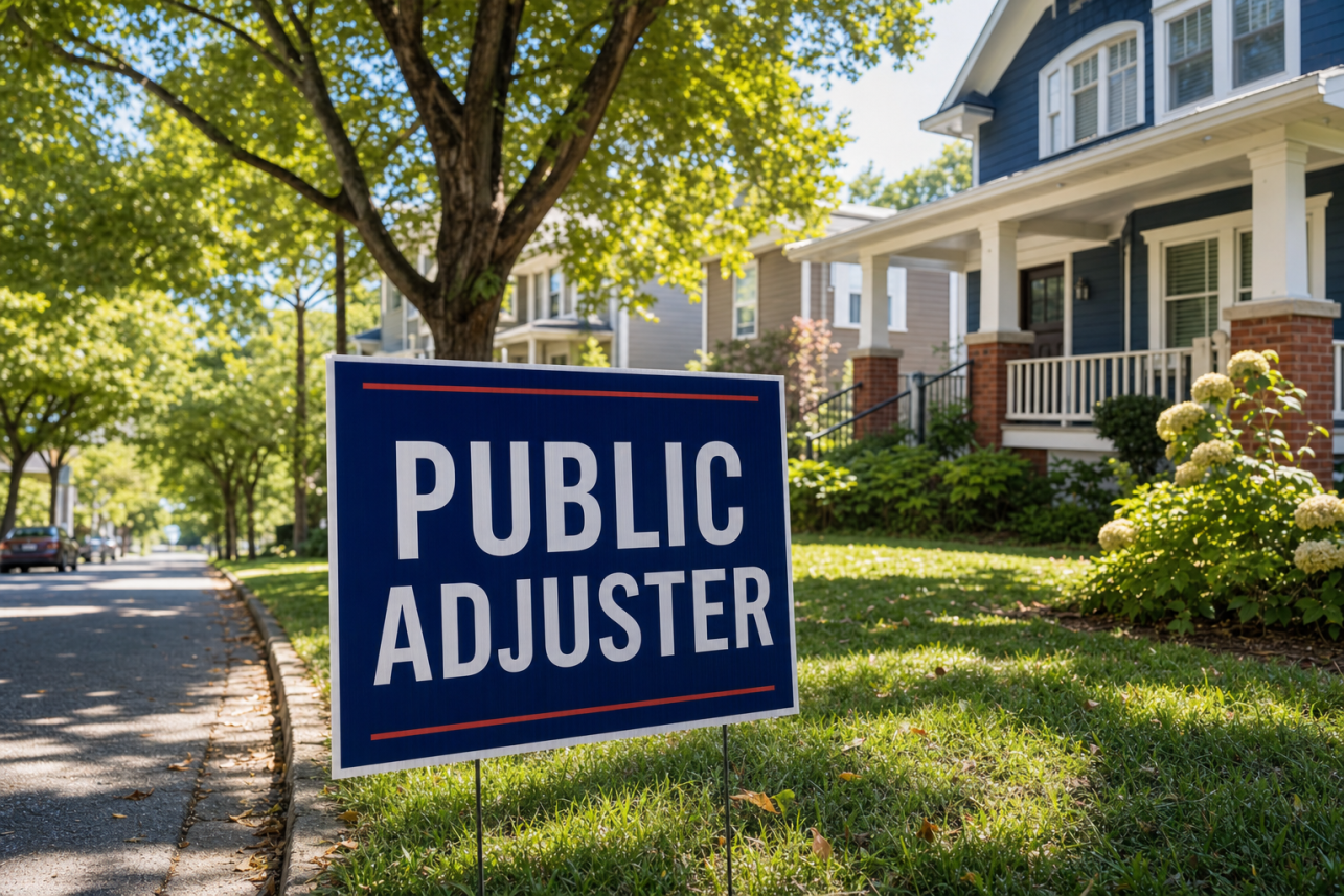 Public Adjuster Chapel Hill, NC — What does a public adjuster Chapel Hill NC homeowners hire actually do for my insurance claim?.