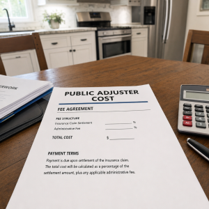 Public Adjuster Cost