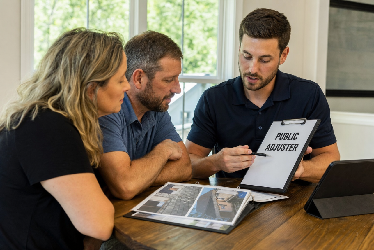 Public Adjuster Haw River, NC — How much does it cost to hire a public adjuster in Haw River, and when do I pay?.