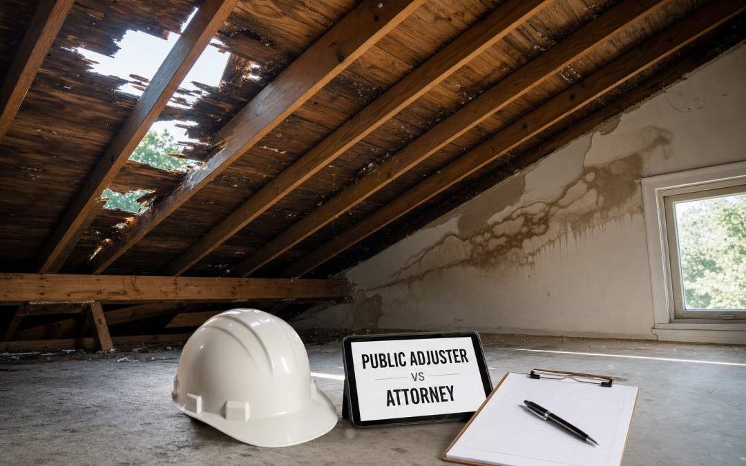 Public Adjuster vs Attorney: Who to Hire for Your Claim