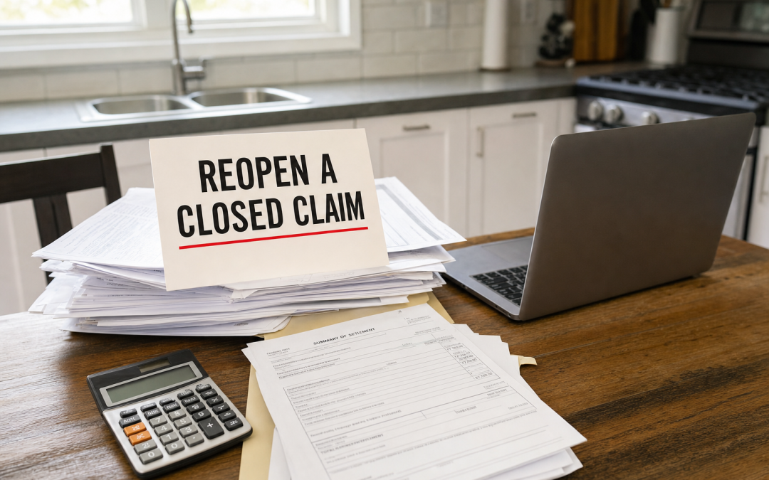 Reopen a Closed Claim: Can You Still Get More Money?