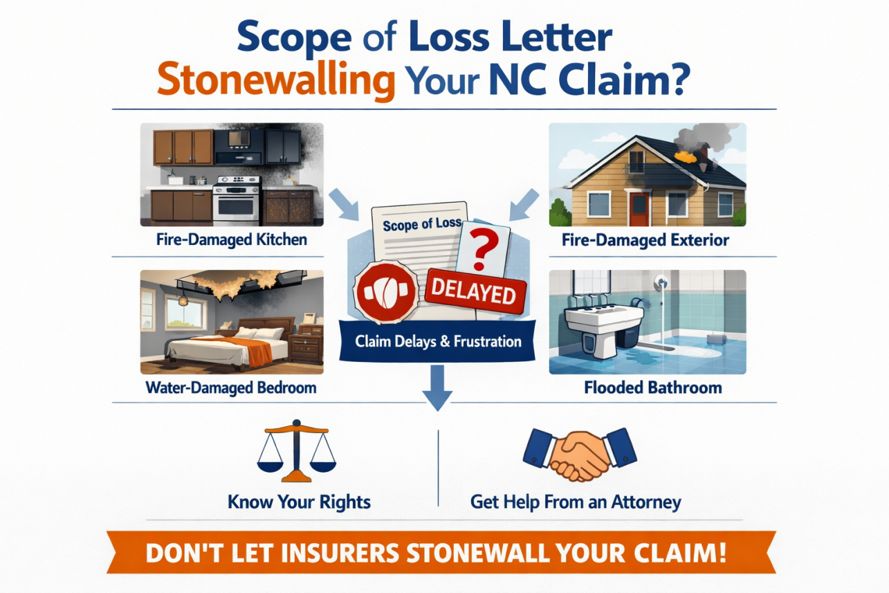 Scope Of Loss Letter Infographic