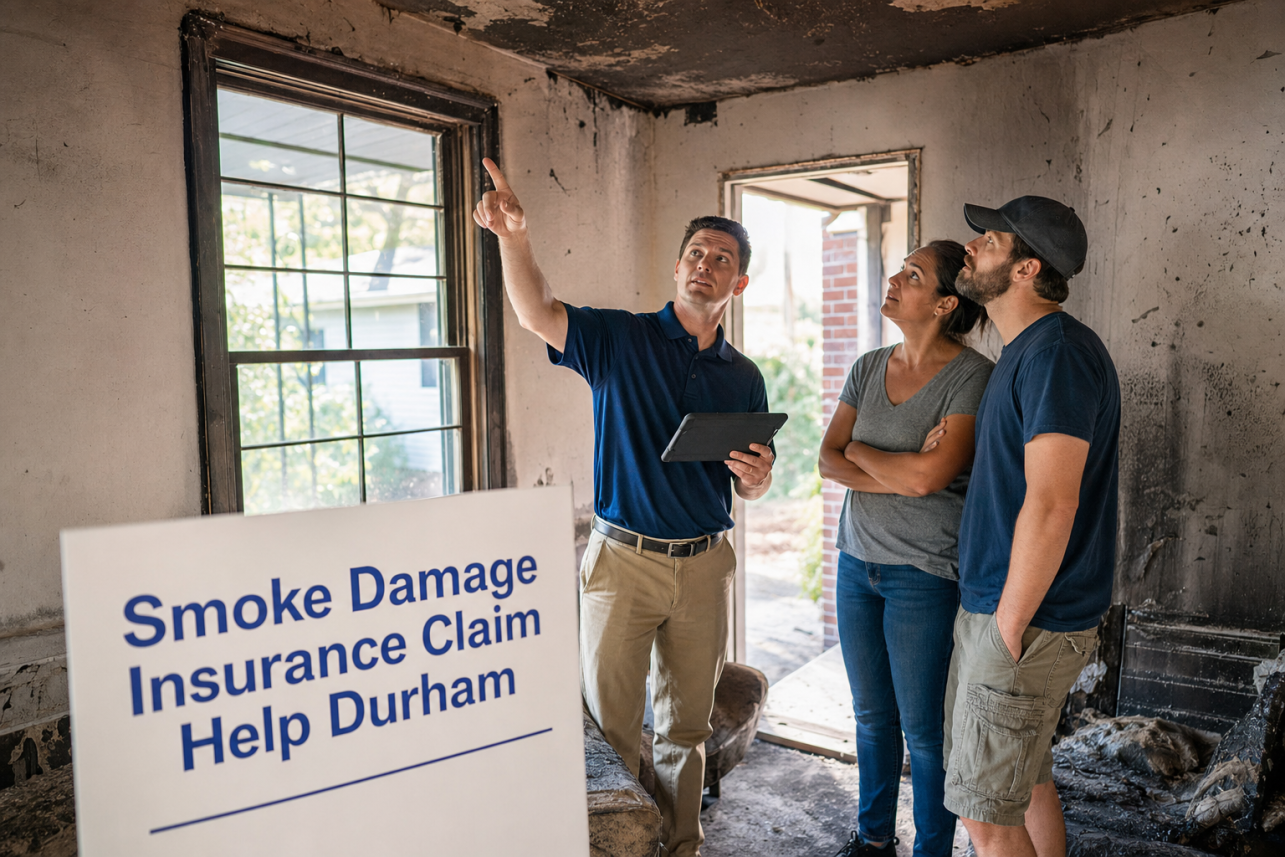 Smoke Damage Insurance Claim Help Durham — Why is the insurance company's offer so much lower than the real cost of cleanup?. Insurers often price smoke losses as a surface cleaning job — wipe the walls,.