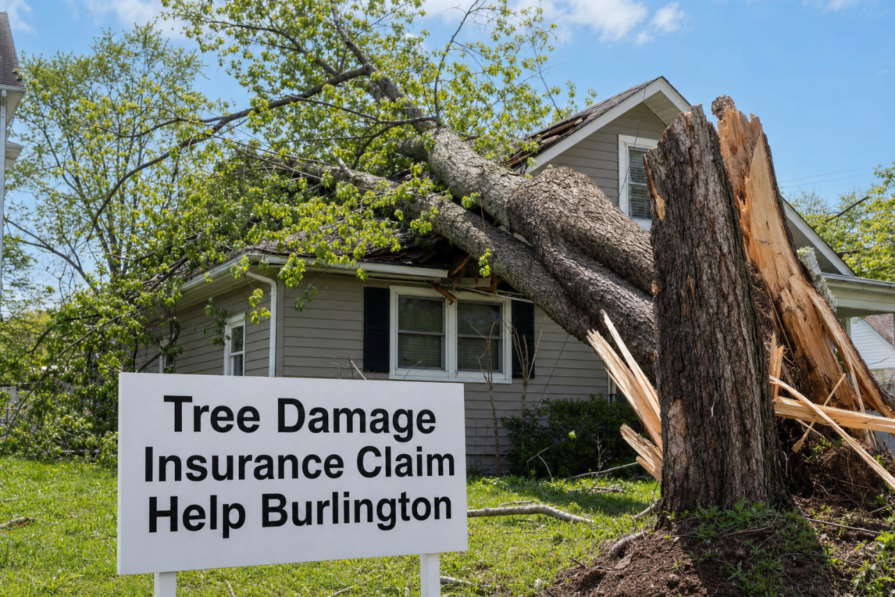 Tree Damage Insurance Claim Help Burlington — Tree damage insurance claim help Burlington services for local customers.