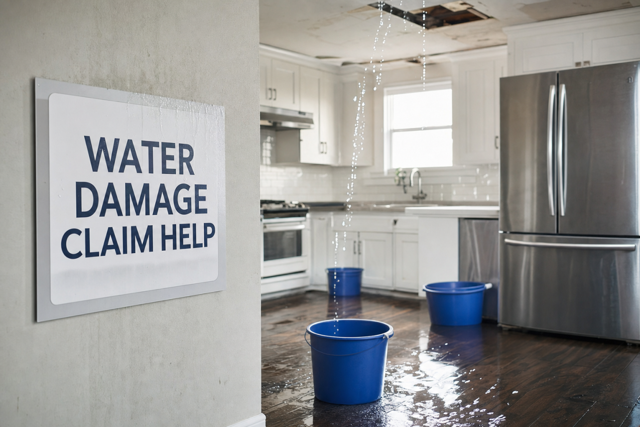 Water Damage Claim Help Burlington, NC — Water Damage Claim Help services for local customers.