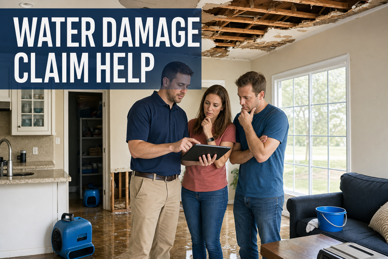 Water Damage Claim Help Burlington, NC — My insurance company already sent an adjuster to my Burlington home. Why would I need a public adjuster too?.
