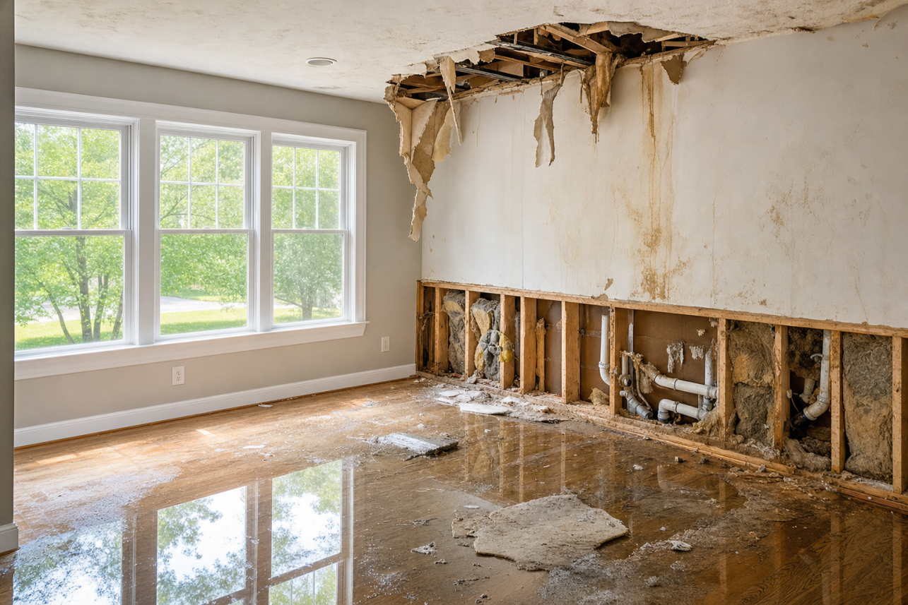 Water Damage Claim Help Holly Springs, NC — How soon should I get water damage claim help in Holly Springs NC after discovering a leak or flood?.