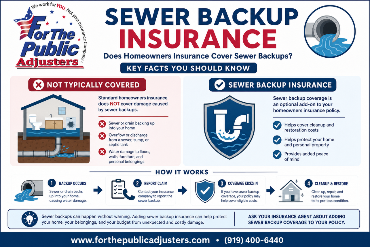 Sewer Backup Insurance Infographic
