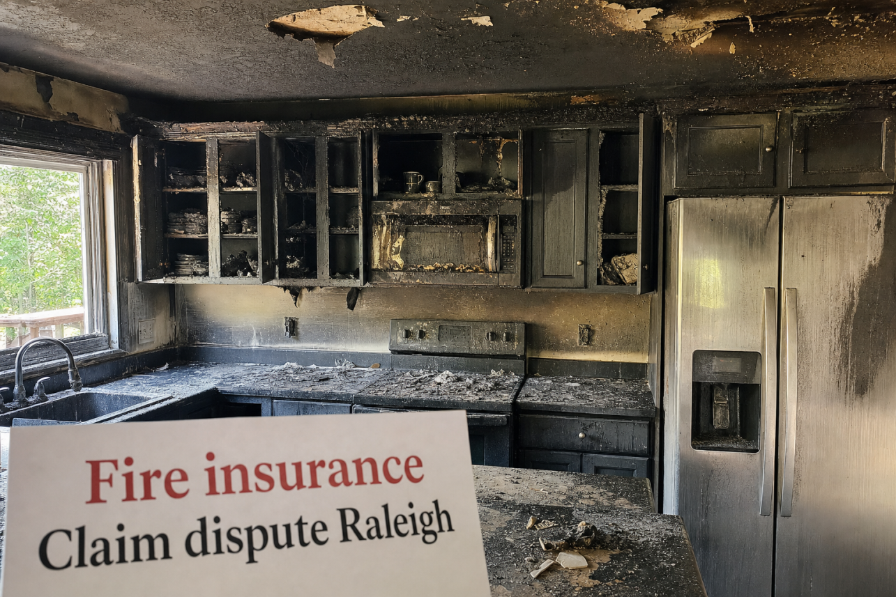 Fire Insurance Claim Dispute Raleigh — Fire insurance Claim dispute Raleigh services for local customers.