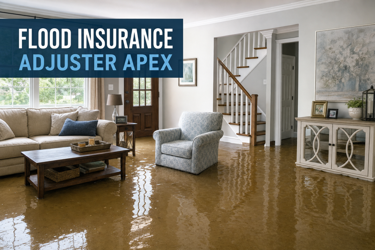 Flood Insurance Adjuster Apex — Flood insurance adjuster apex services for local customers.