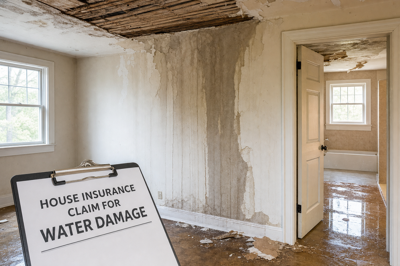 House Insurance Claim For Water Damage Morrisville — House insurance claim for water damage services for local customers.