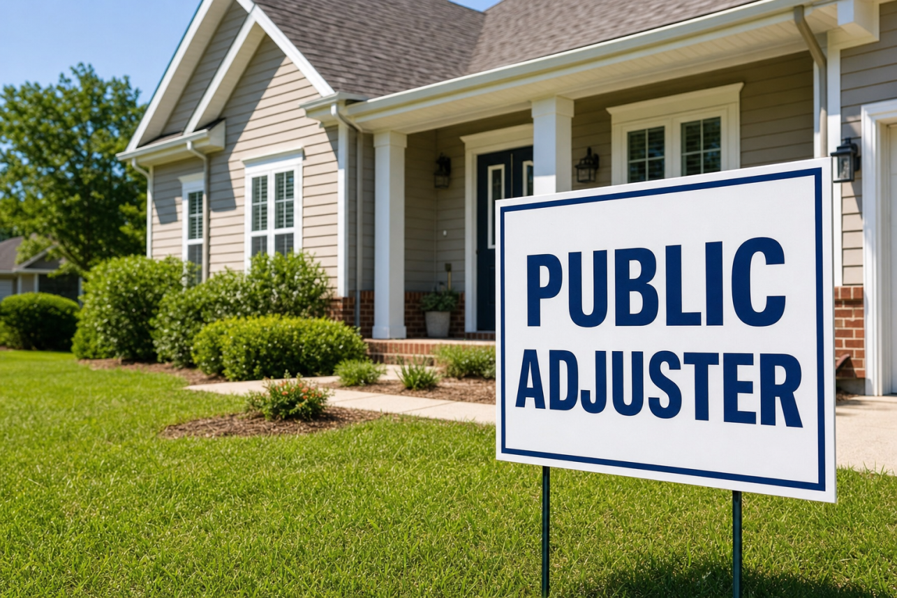 Public Adjuster Benson, NC — What does a public adjuster Benson NC homeowners hire actually do for my insurance claim?.